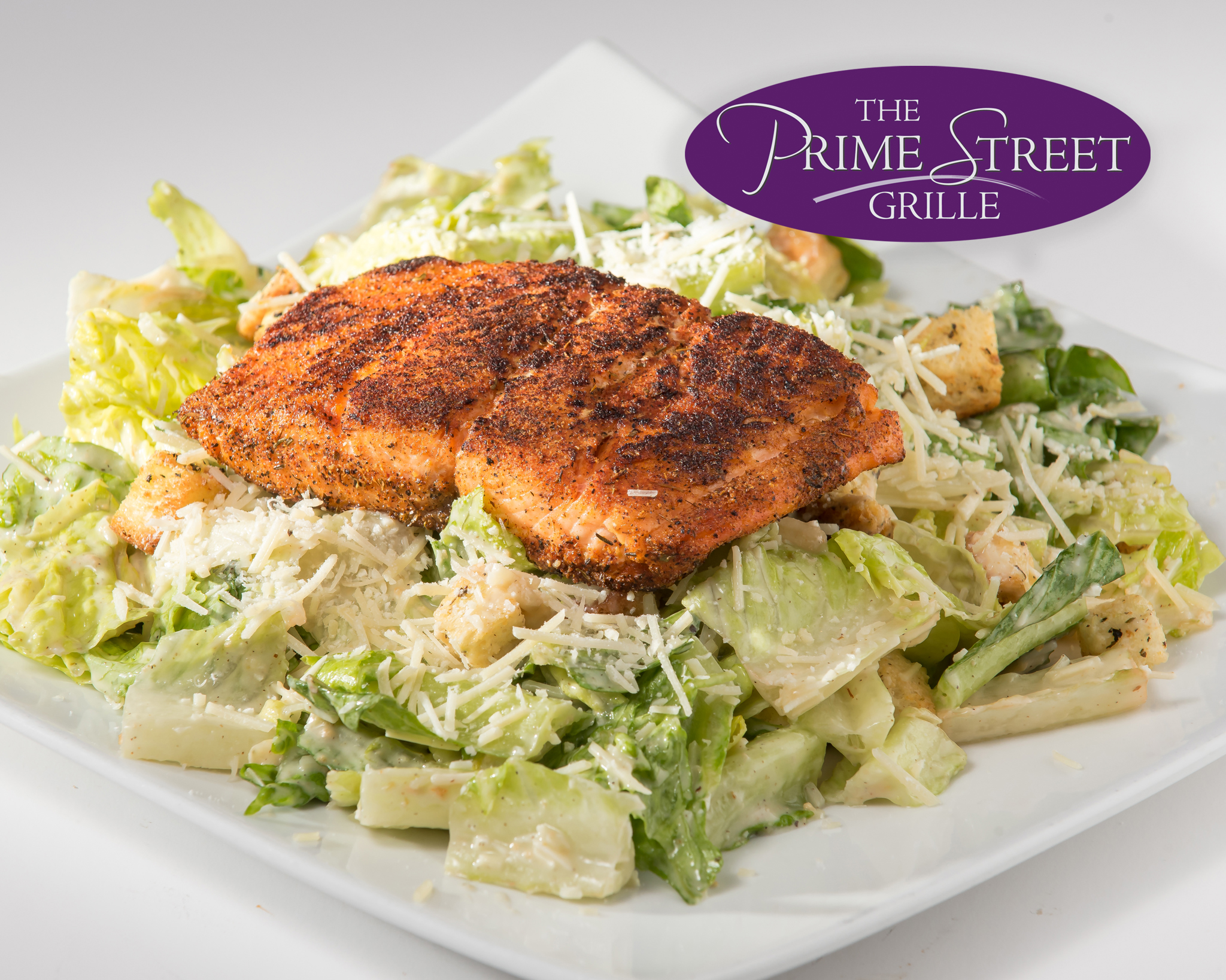 Baked Salmon at The Prime Street Grille