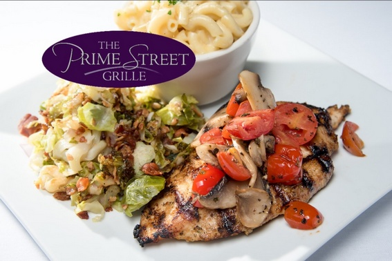 Tomato Mushroom Chicken at The Prime Street Grille