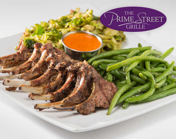 Lamb Chop Dinner at The Prime Street Grille